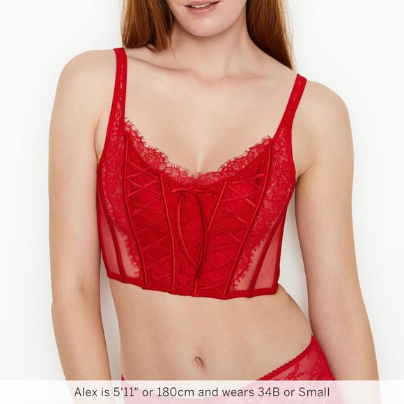Victoria Secret - DREAM ANGELS
Unlined Lace-Up Corset Top   ST 11177017 - Picture 2 of 6